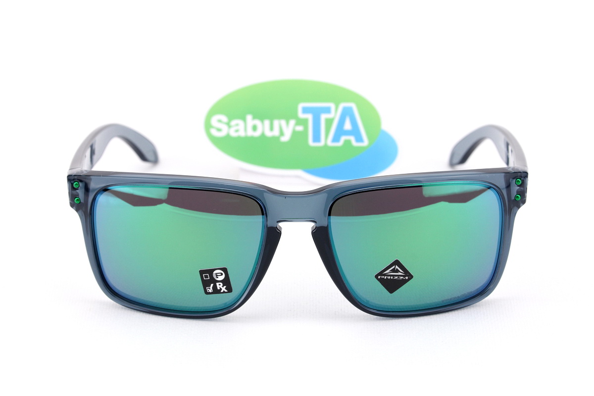 Oakley HOLBROOK XL Crystal Black/Prizm Jade SKU#OO9417-14