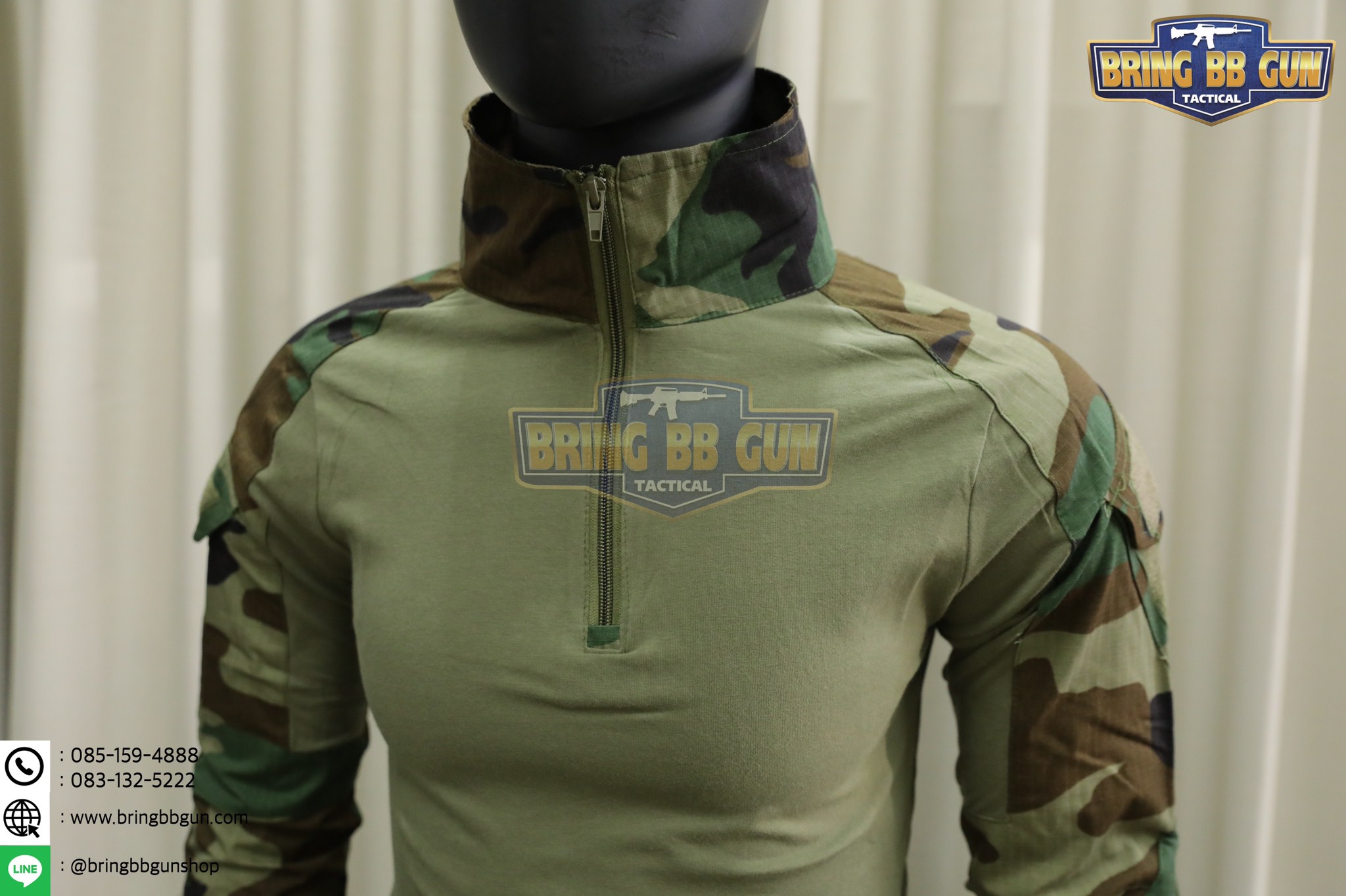 ชุดคอมแบทเชิ้ต Gen2 (Combat Frog Suit G2) (เสื้อ+กางเกง+สนับเข่า+สนับศอก)