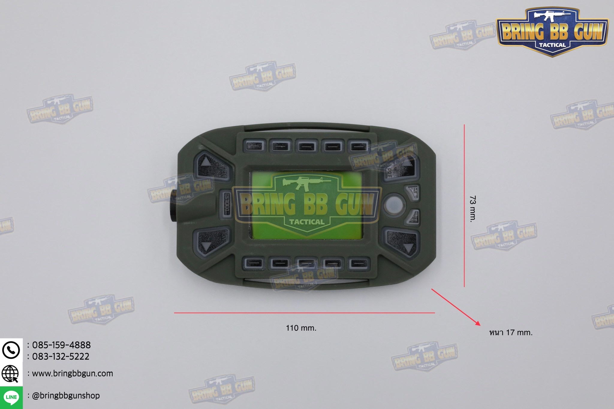 อุปกรณ์เสริมวิทยุ KDU for PRC-152 (Keypad Display Unit)