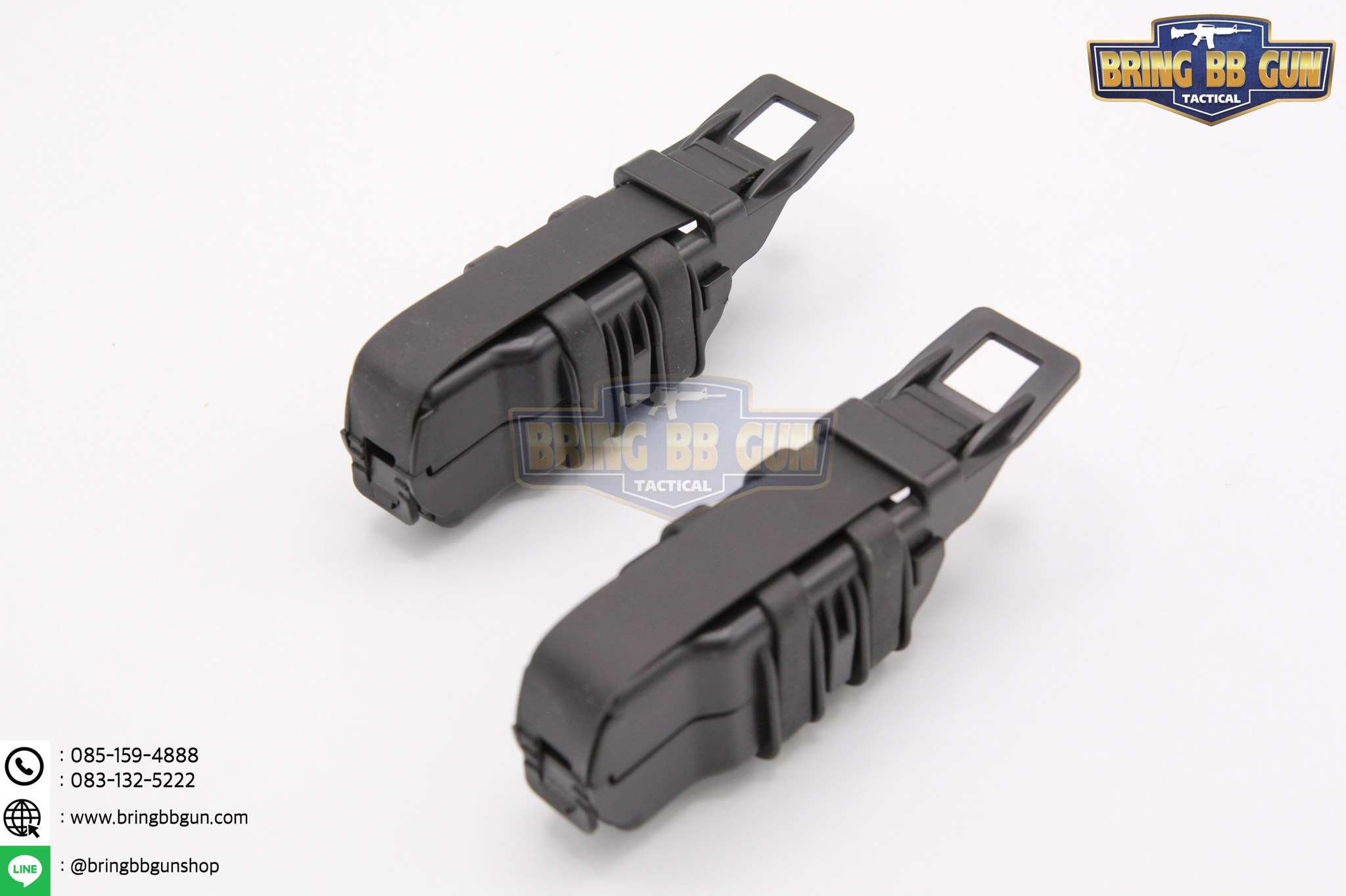 Fast Mag ปืนสั้น (คู่) (ซองแม็กกาซีนคู่ แบบแข็ง) (เพ้าแม็กกาซีนคู่)