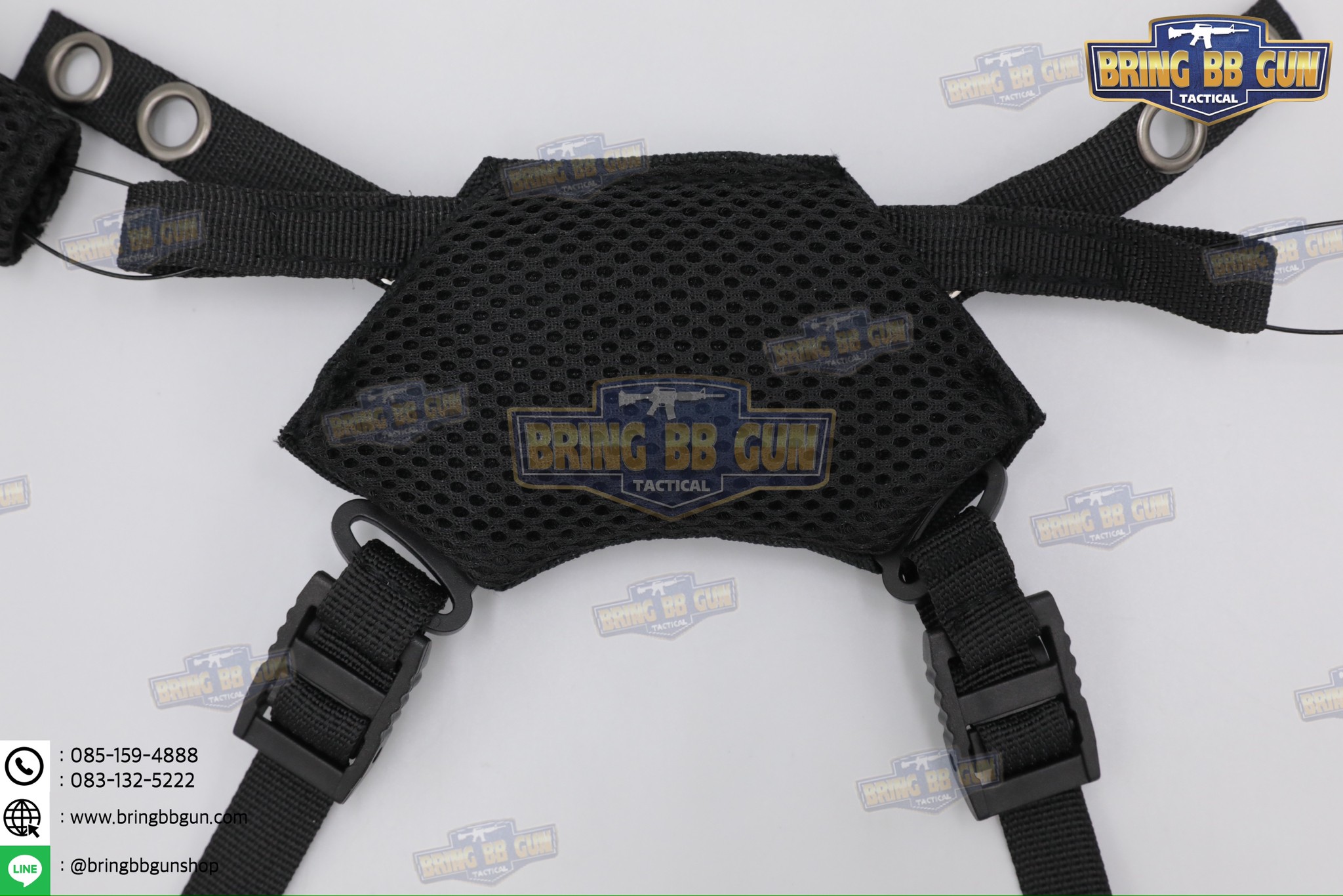 สายรัดคางปรับได้ ทรง EXFIL 3.0 (Exfil Helmet Boltless FIT Retention System) (EXFIL Tactical Helmet Suspension Hanging Strap BOA System Strap) (Team Wendy)