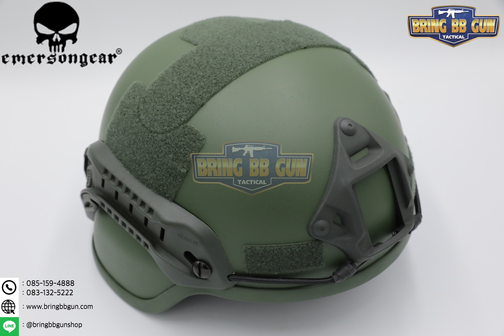 หมวก Mich 2000 ยี่ห้อ Emerson (EMERSON ACH MICH 2000Helmet-Special action version) (ACH Mich 2000 Helmet)