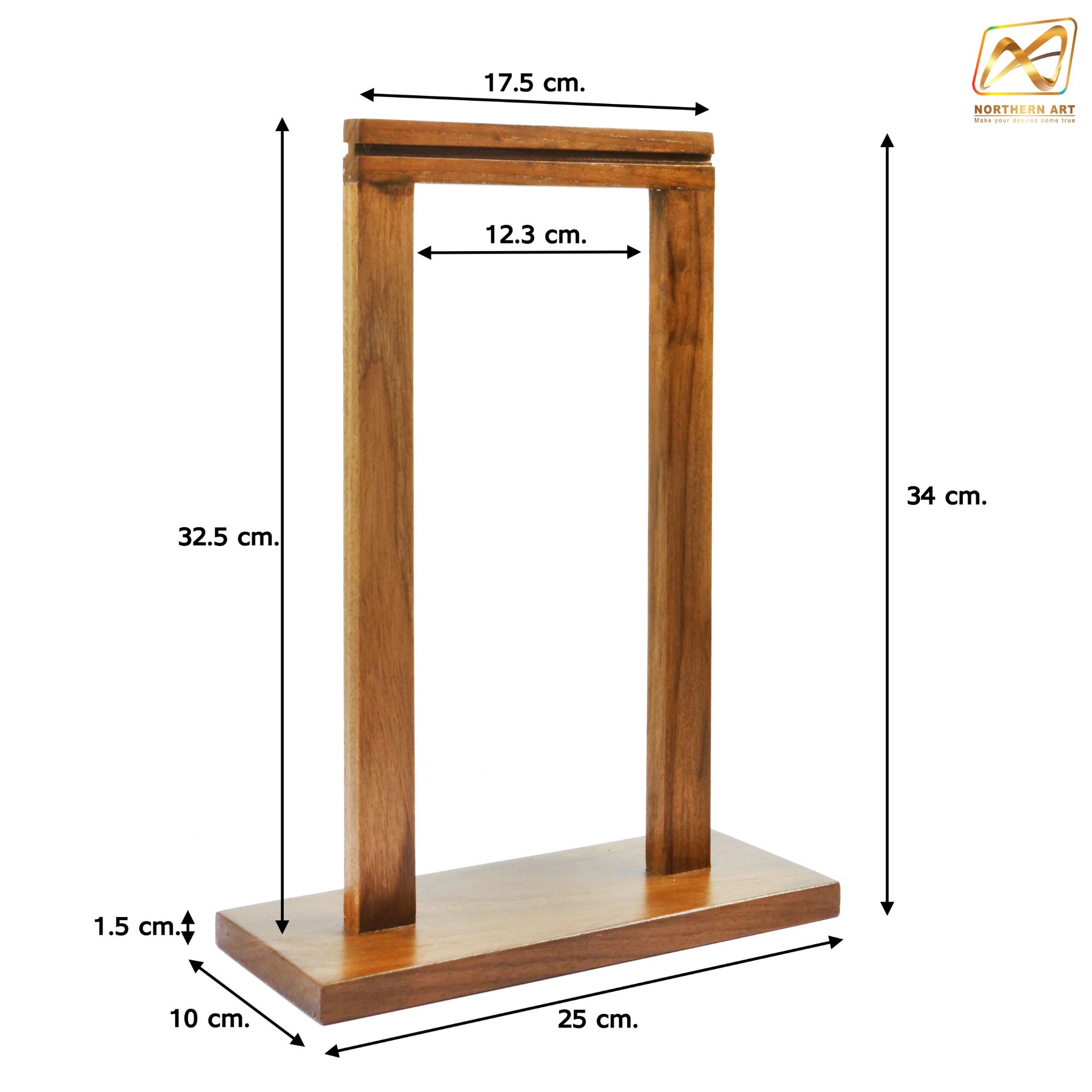 เมนูสแตนไม้ ตั้งโต๊ะ D8 ขนาดA4 ไม้จริงสีสักพร้อมห่วง 2 อันและซอง 5 ซอง โชว์งานพิมพ์ 2 ด้าน
