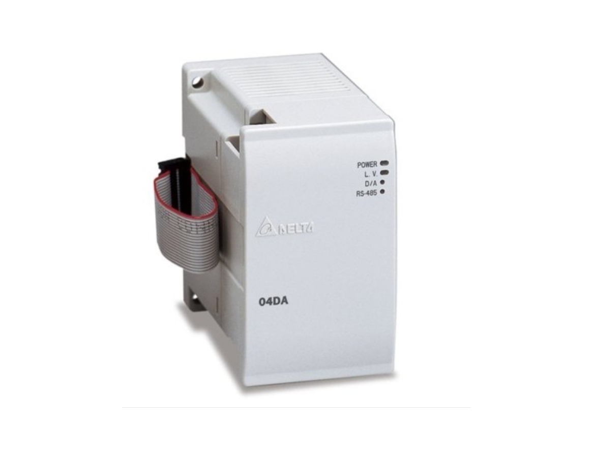 Delta PLC DVP04DA-H2 4CH AO function module for EH2/20PM
