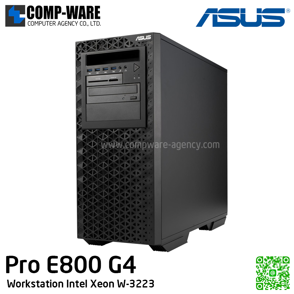 ASUS Workstation Pro E800 G4 (Intel Xeon W-3223, Max.1536GB RDIMM, nVidia Quadro RTX Series, Win 10 Pro)