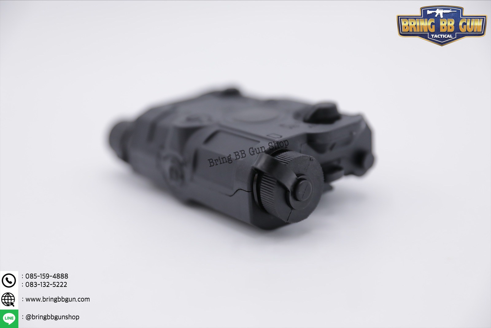 กล่องPEQ เลเซอร์ชี้เป้าสีแดง (สามารถเก็บแบตเตอรี่ได้)