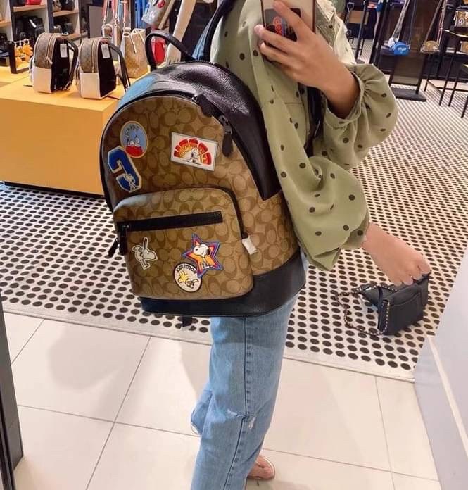 Coach C4030 X Peanuts West Backpack In 