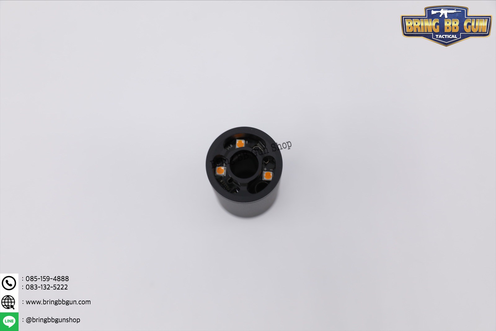 Tracer ยี่ห้อ 5KU รุ่น Spitfire ที่เก็บเสียงสำหรับยิงลูกเรืองแสง (ลูกสีเขียว)