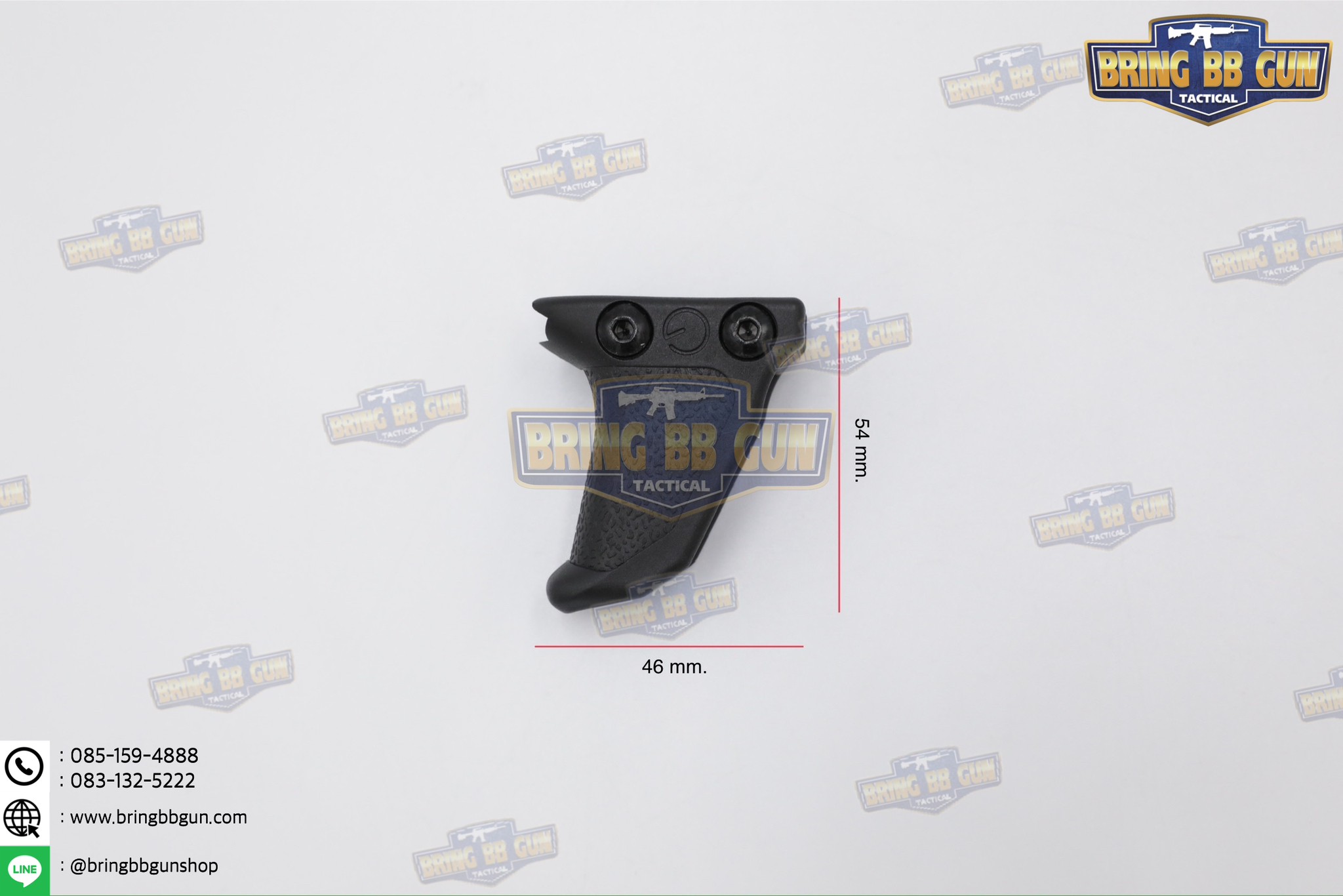 กริ๊ปมือหน้าทรง Emissary Development Handbrake รุ่น Picatinny (ราง 20mm.) (Angled Foregrip) (ใช้ได้กับชุดหน้าระบบราง Picatinny เท่านั้น)