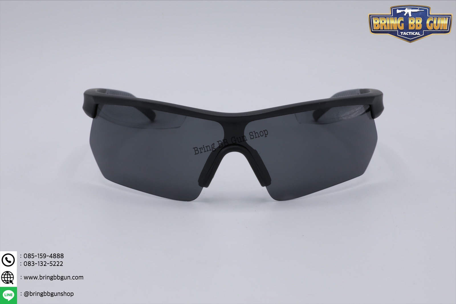 แว่นกันแดด เลนส์ Polarized (เลนส์โพลาไรซ์) รุ่น ทรงสปอร์ต