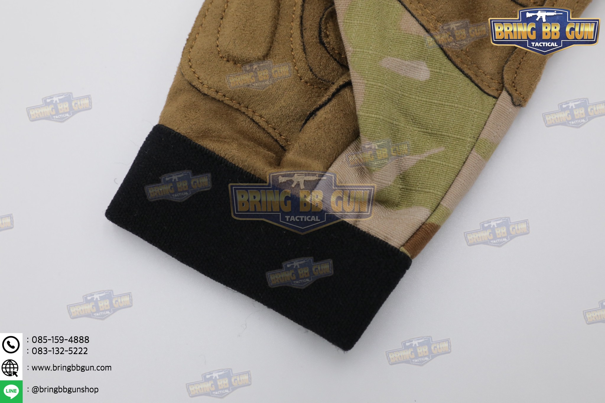 ถุงมือเต็มนิ้ว ยี่ห้อ Emerson รุ่น Tactical Lightweight Camouflage Gloves (Tactical Gloves)
