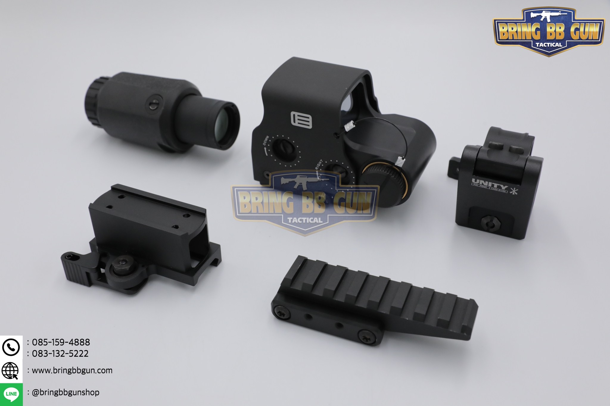 ชุดสุดคุ้ม Unity Set (ชุดเรทดอท + ซูมหลังดอท พร้อมขายกสูงUnity)