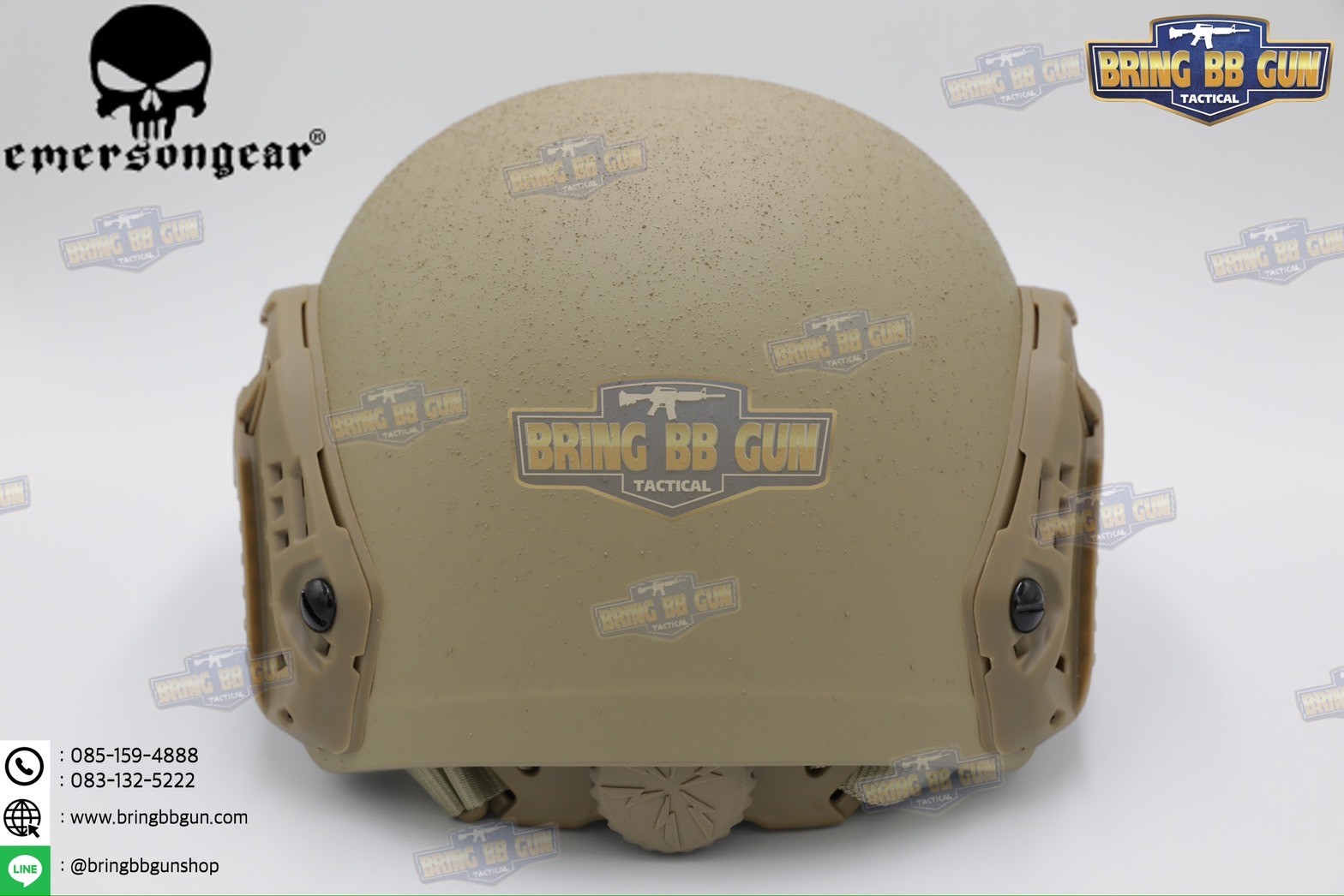 หมวก FAST SF SUPER HIGH CUT ยี่ห้อ Emerson (Emersongear Fast SF Super High Cut Tactical Helmet) (Ultra High Cut) (Super High Cut) (Tactical Helmet) (OPS-C)