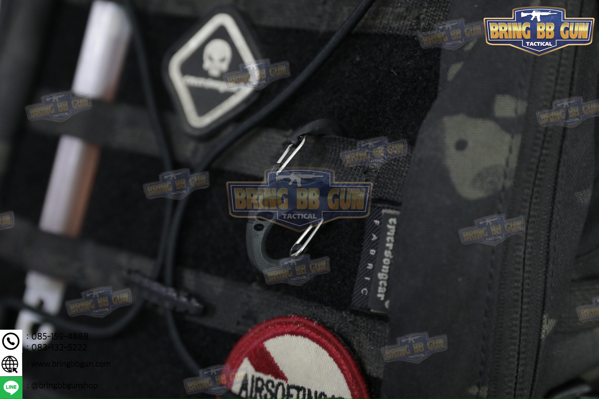 Tactical Link รุ่น สองทาง (คาราบิเนอร์) (ตะขอพวงกุญแจ) (Carabiner)