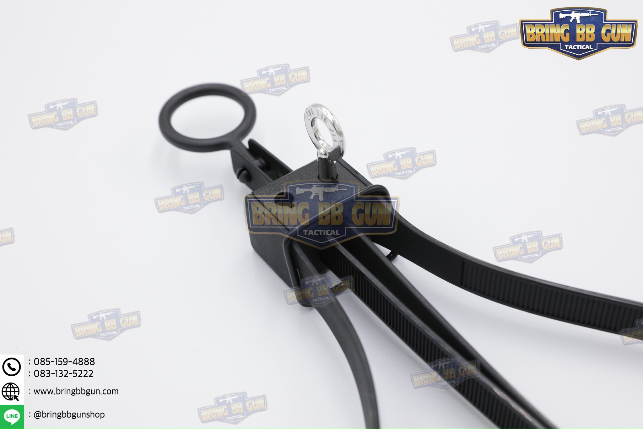 กุญแจมือสาย Cable Ties แบบ ใช้ซ้ำได้ (สายรัดข้อมือแบบใช้ซ้ำได้)