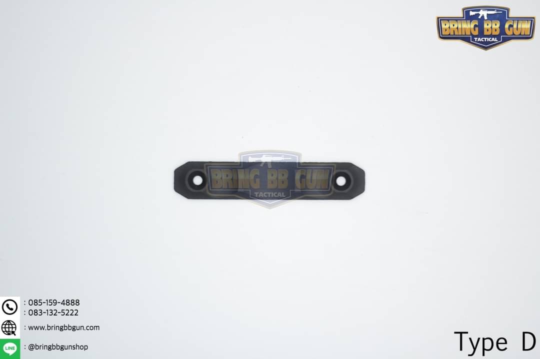 M-Lok Cover แบบพลาสติก (ใช้ได้กับชุดหน้าระบบราง M-Lok เท่านั้น)