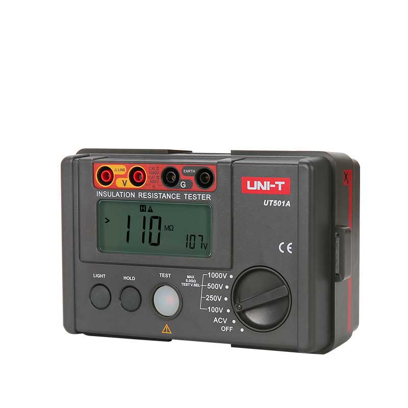 UNI-T UT501A เมกะโอมห์มิเตอร์ 1000V เครื่องวัดความเป็นฉนวน วัดความต้านทานฉนวน วัดฉนวน
