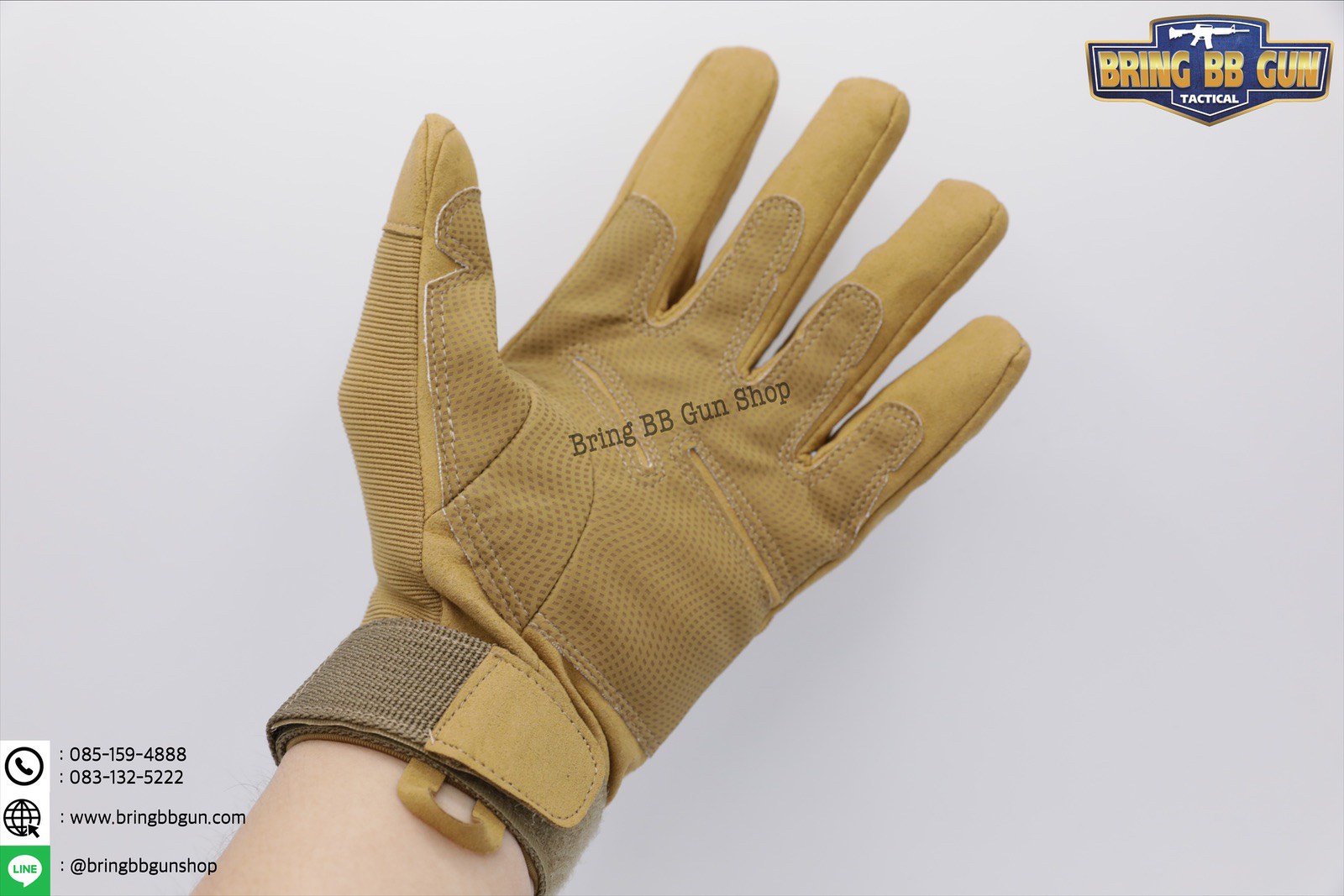 ถุงมือเต็มนิ้ว ทรงBlack Hawk รุ่นเต็มนิ้วTouch Screen