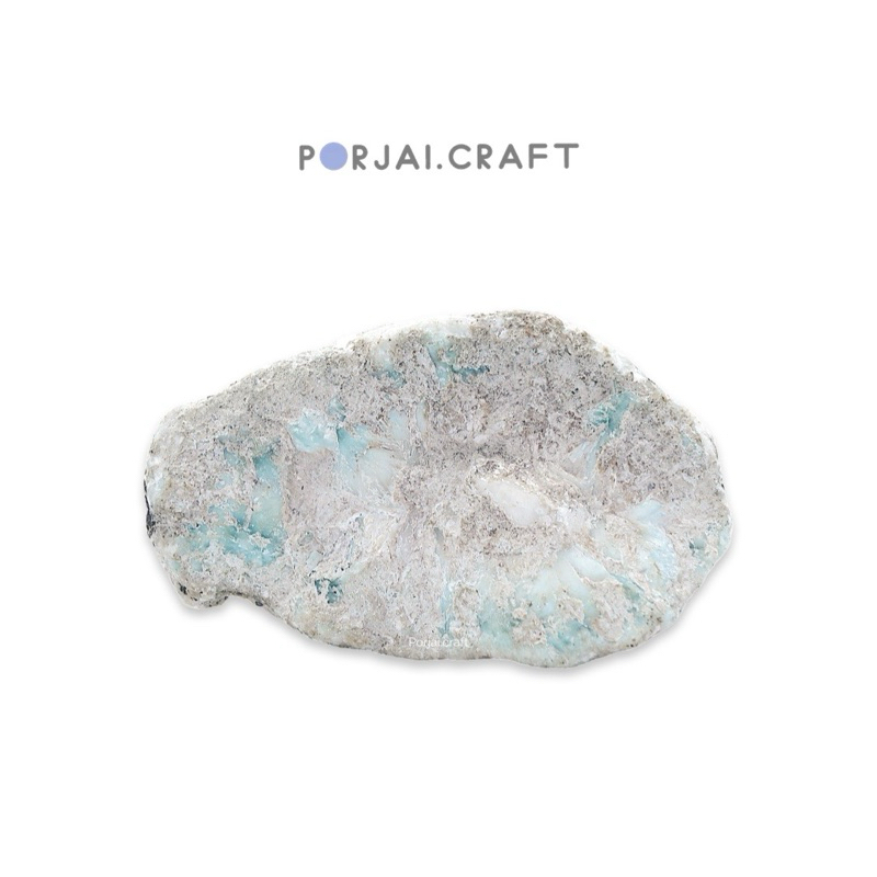 Larimar Fish Carving ลาริมาร์แกะสลักรูปปลา 8.5cm