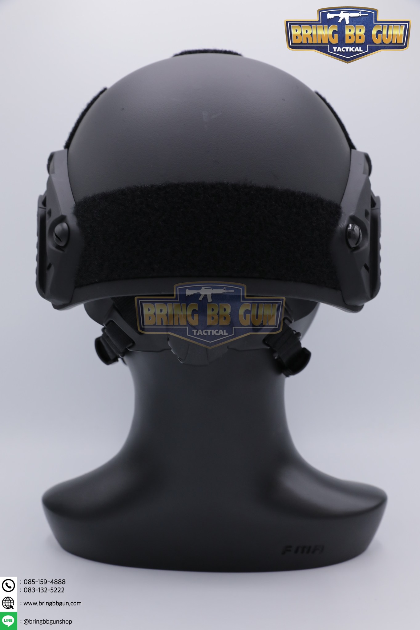 หมวก Fast ปรับท้ายทอยได้(หมวกฟาส) (Fast Helmet MH type) รุ่น Upgrade Version No holes ปรับรัดท้ายทอย