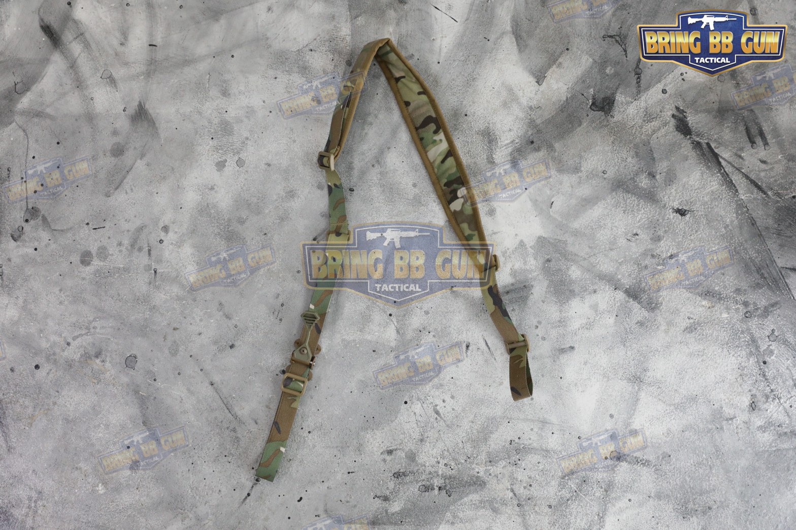 สายสะพายปืน ทรง VTAC (Padded Sling) (Adjustable dual point tactical function rope)