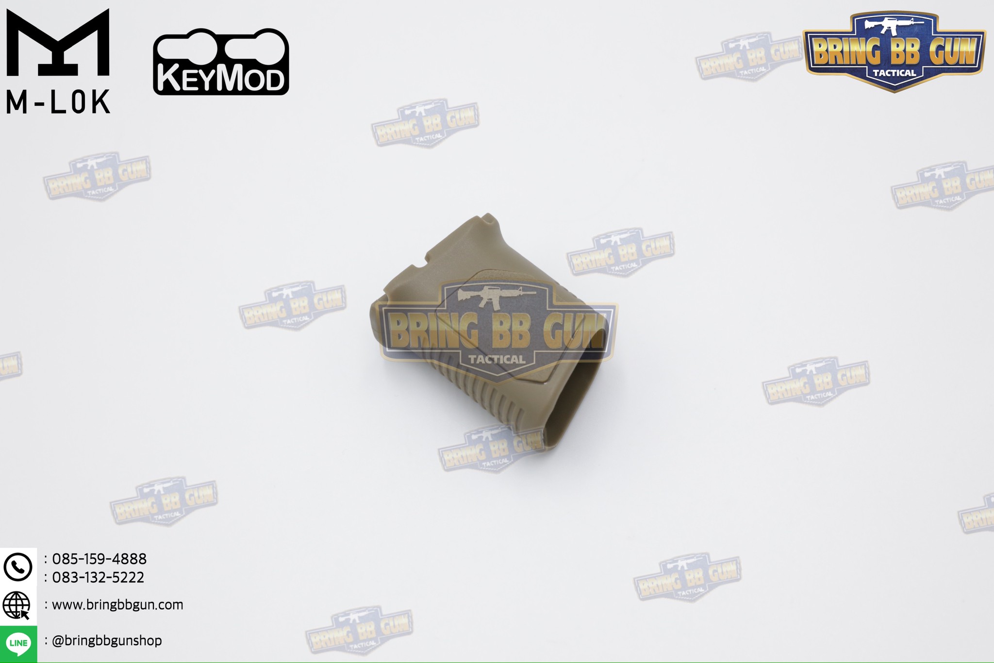 กริ๊ปมือหน้า STRIKE AVG (รุ่นสั้น) (ใช้ได้กับชุดหน้าระบบราง M-Lok และ ระบบราง Keymod เท่านั้น)