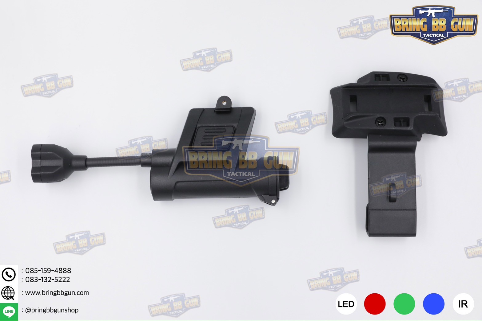 ไฟฉายติดหมวก MPLS Charge 4.0 (Military Helmet Light System) (ไฟฉายติดหมวกทรงPrinceton Tec)