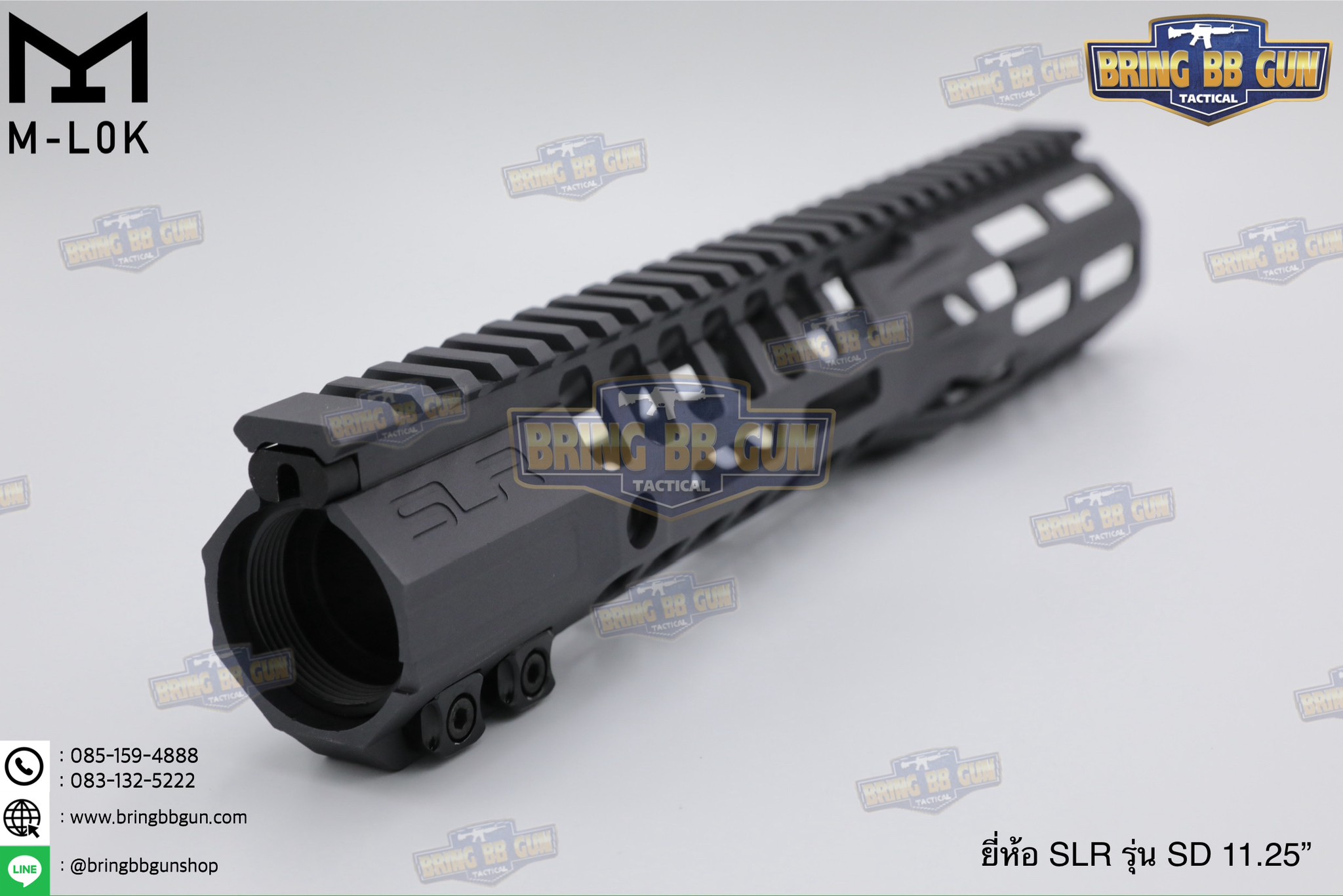 ชุดหน้า SLR รุ่น SD ระบบราง M-Lok (รางหน้า SLR SD M-Lok) (SD M-Lok Handguard)