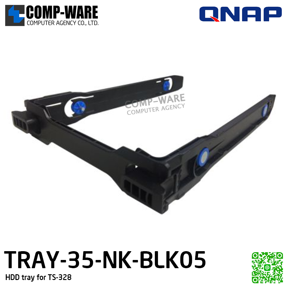 QNAP TRAY-35-NK-BLK05 2.5" HDD tray for TS-328 - Spare Part - 1Y Warranty