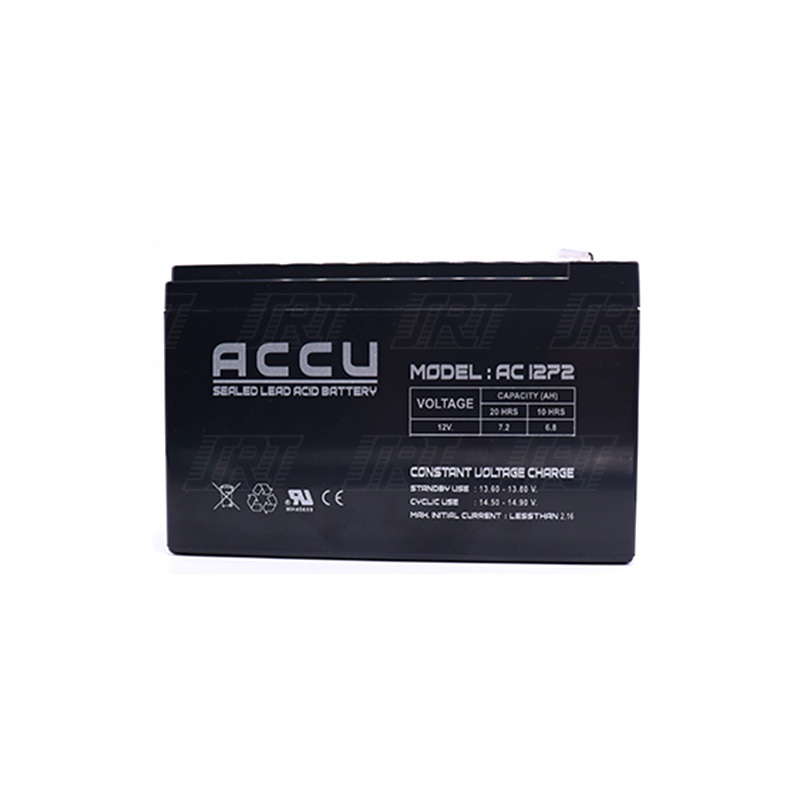 แบตเตอรี่แห้ง ACCU สำรองไฟ | 99-01-0218 | AC-1272 (12V7.2A) | ACCU Battery | แบต UPS/ไฟฉุกเฉิน/ระบบเตือนภัย