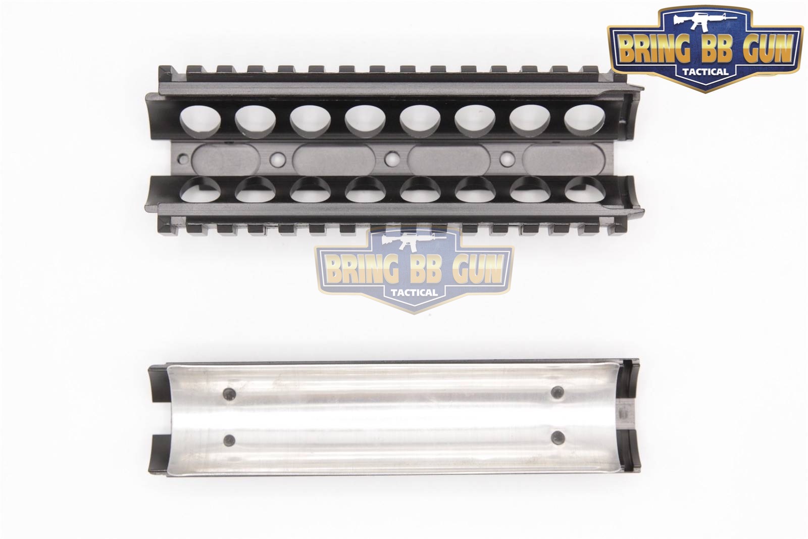 ชุดหน้า M4 CQB (มีแผ่นแอลู) ระบบรางPicatinny ความยาว 7”