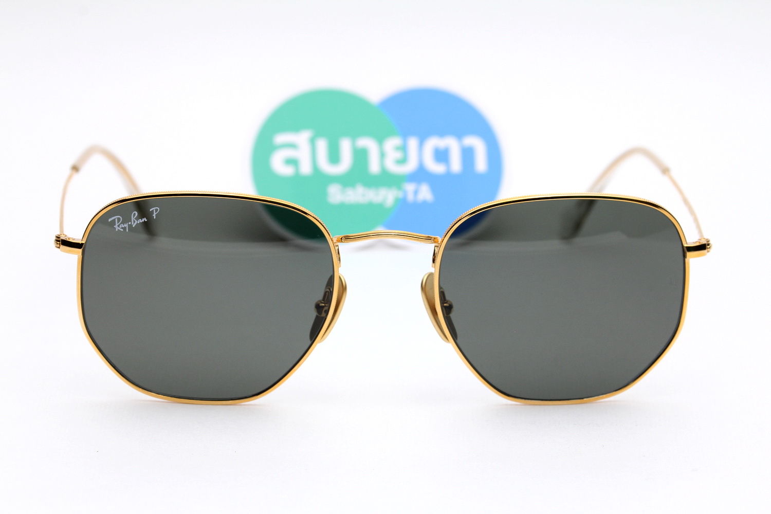 RayBan RB8148 921658 POLARIZED HEXAGONAL TITANIUM COLLECTION