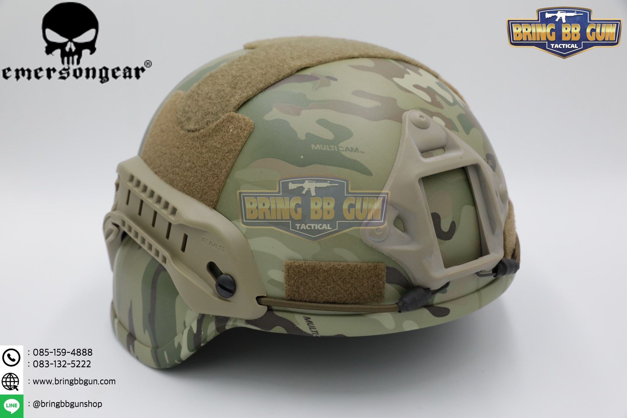 หมวก Mich 2000 ยี่ห้อ Emerson (EMERSON ACH MICH 2000Helmet-Special action version) (ACH Mich 2000 Helmet)