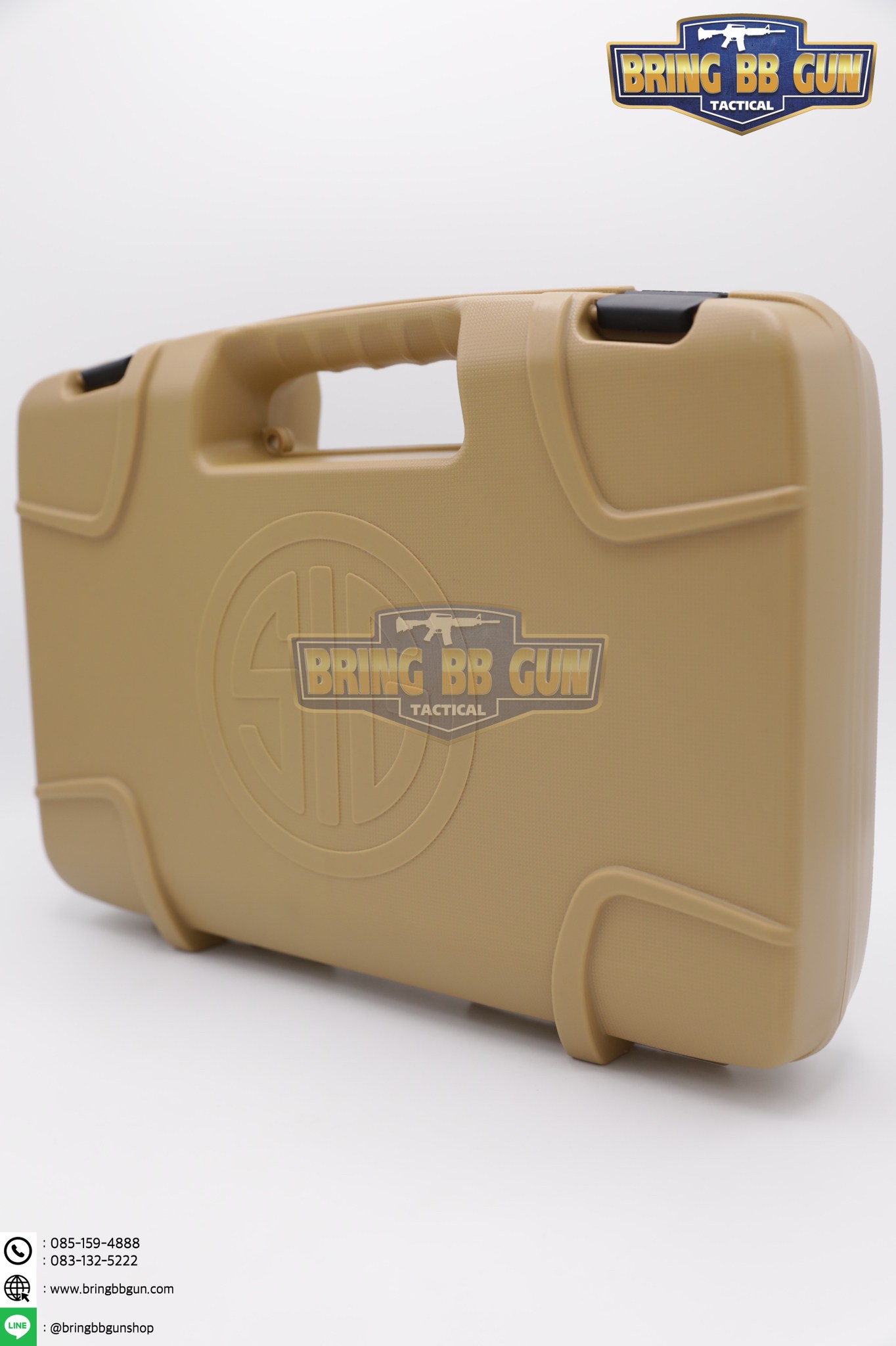 กล่องปืนสั้น Sig Sauer (กล่องปืนสั้น B10) (เคสกันกระแทรก) (Lockable Pistol Case)