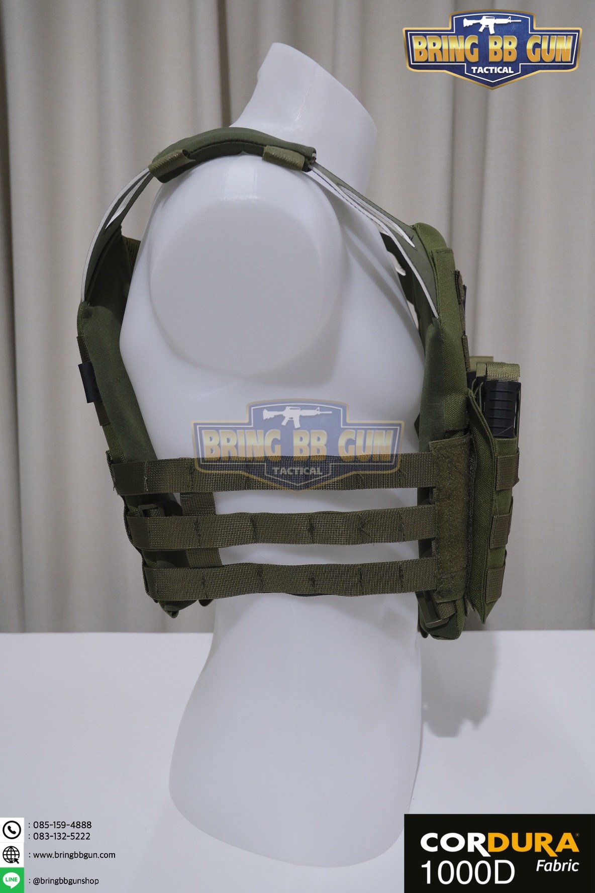 เสื้อเวส รุ่น JPC เนื้อผ้า 1000D (JPC Vest)