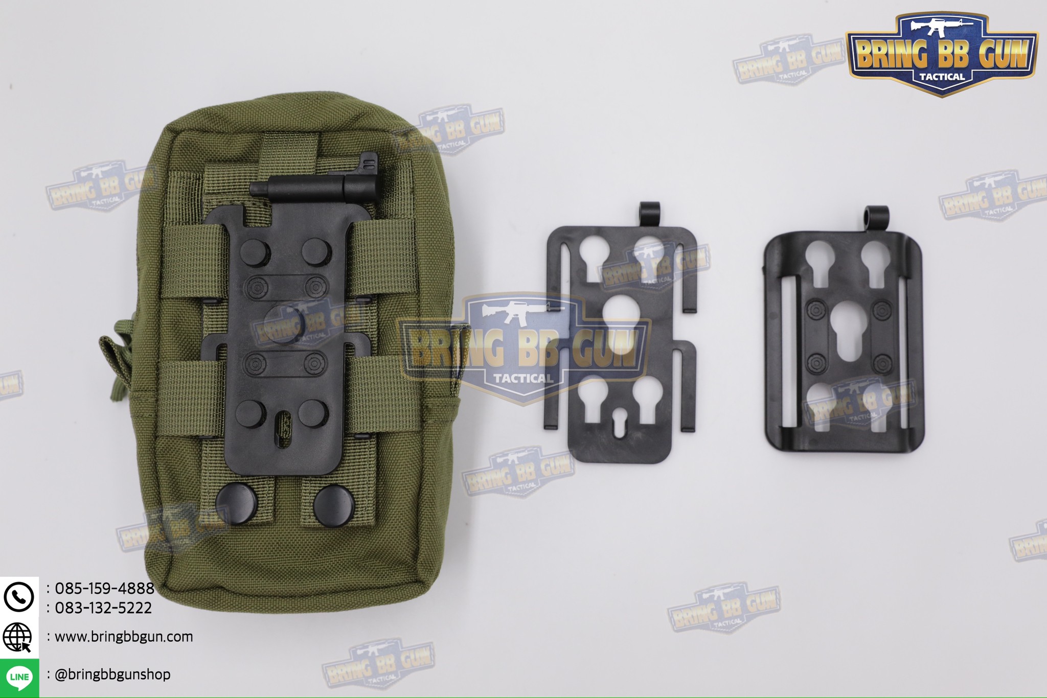 Adapter Molle ปลดไว (ตัวปลดไวสำหรับ Molle) Orpaz Modular System OMS Inserts & Receivers OMS MOLLE Inserts & Receiver Attachment Belt Loop Hunting Vest Magazine Pouch Connection Quick