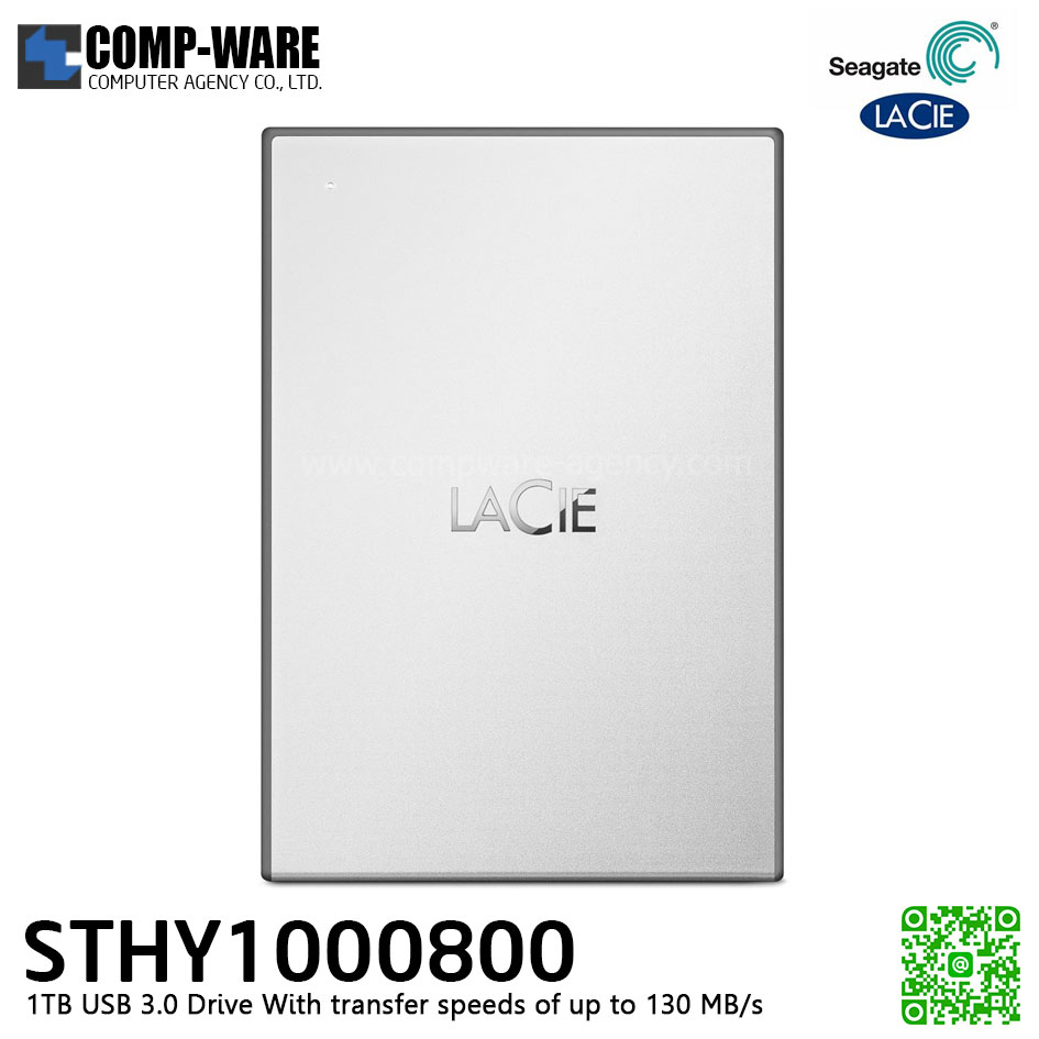 Seagate LaCie 1TB USB 3.0 Drive - STHY1000800