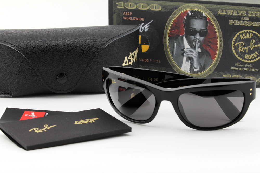 RayBan Mega Balorama RB2289 6826J5 Blacked Out Collection by A$AP Rocky