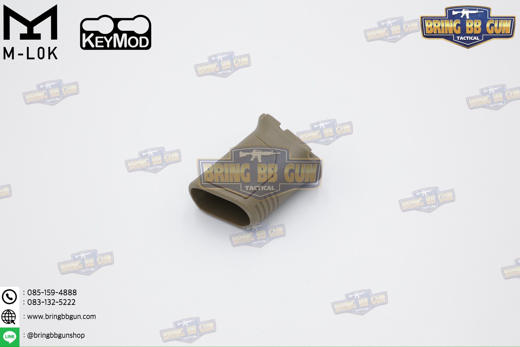 กริ๊ปมือหน้า STRIKE AVG (รุ่นสั้น) (ใช้ได้กับชุดหน้าระบบราง M-Lok และ ระบบราง Keymod เท่านั้น)