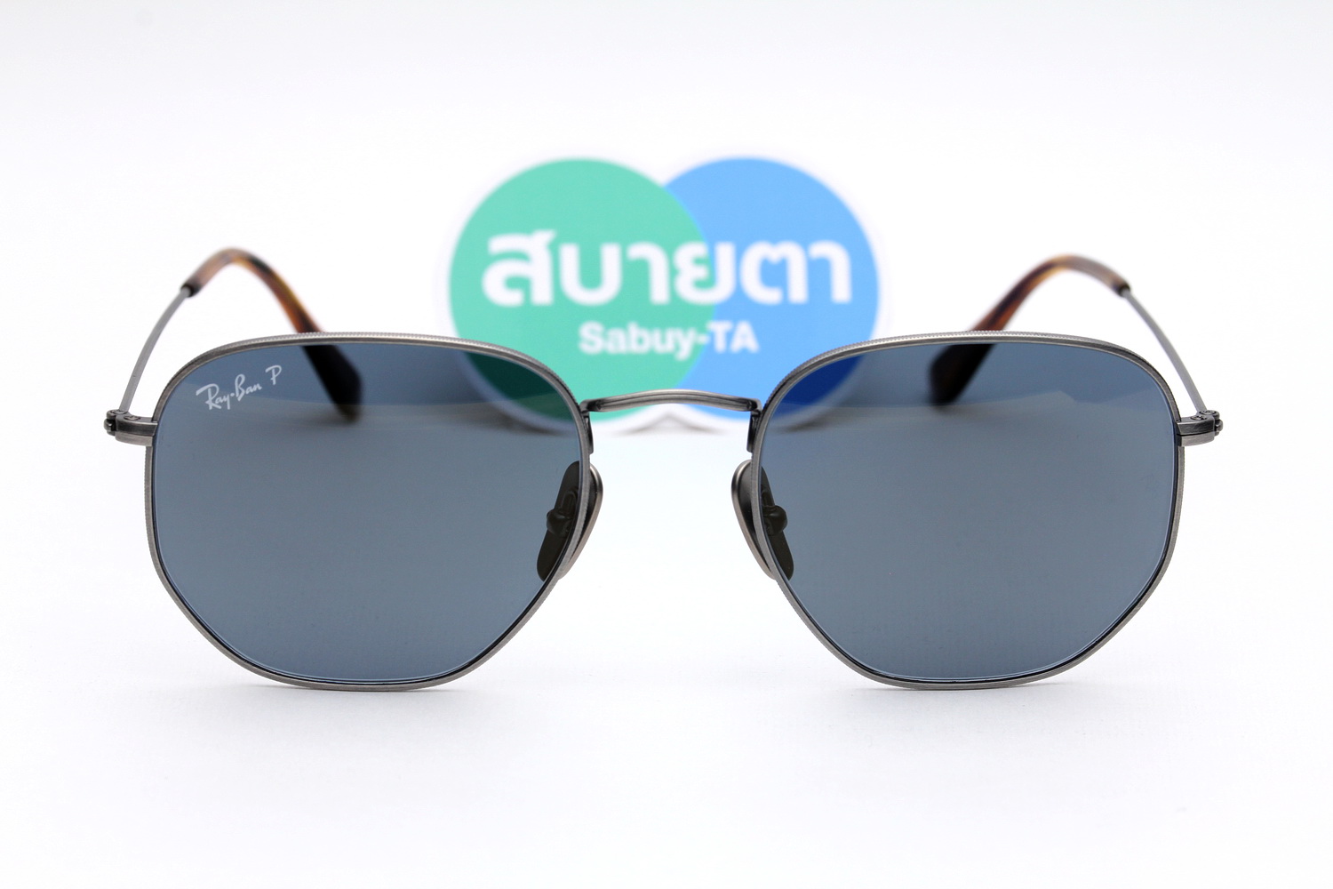 RayBan RB8148 9208T0 POLARIZED HEXAGONAL TITANIUM COLLECTION