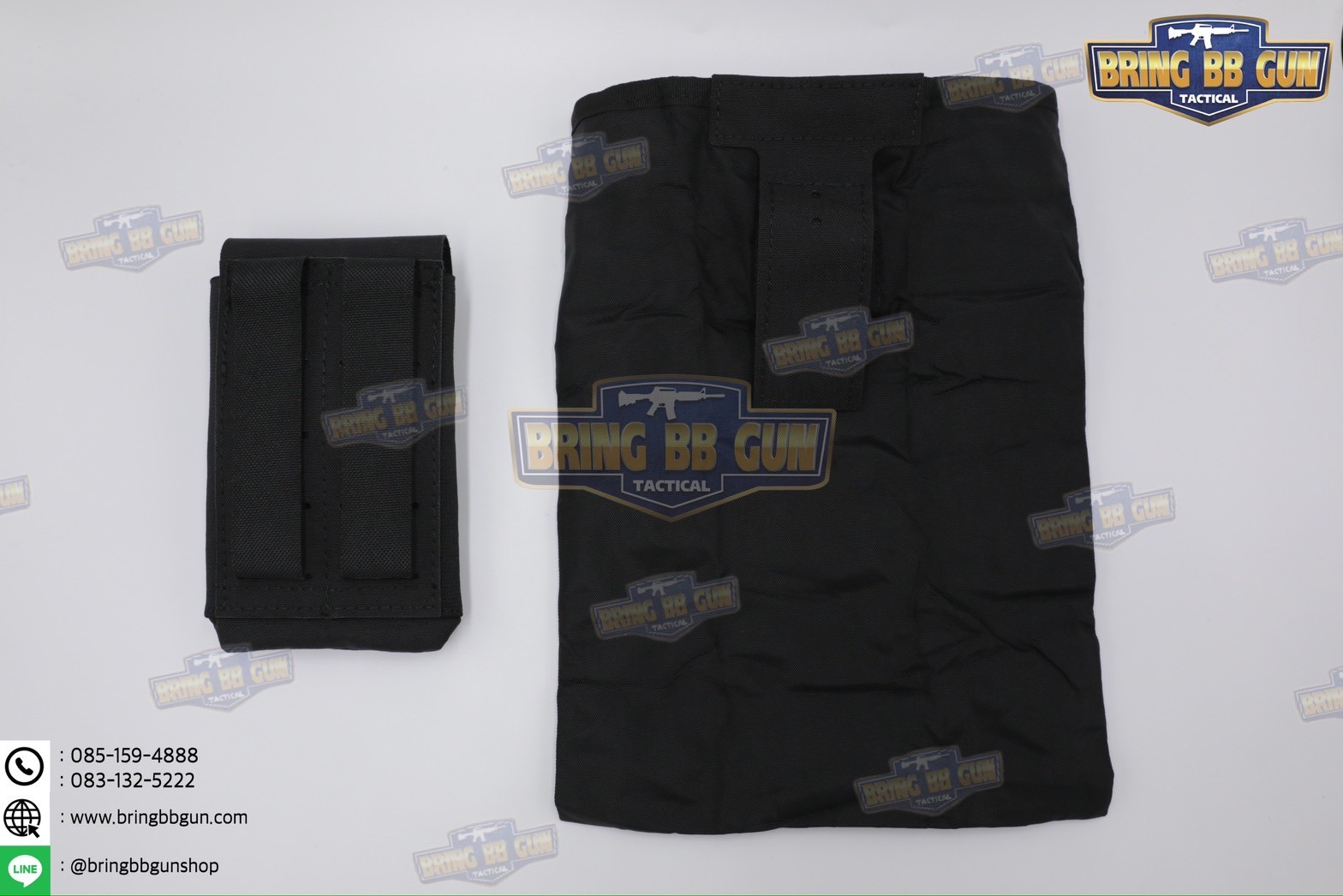 ถุงทิ้งแม็กกาซีน แบบพับได้ รุ่น Mini (ถุงเก็บอุปกรณ์) (Quick Deployment Recycling Bag) (Folding Magazine Recycling Bags) (Drop Pouch) (Dump Pouch)