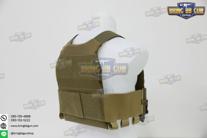 เสื้อเวส FCSK 2.7 (เสื้อเวส FCSK 2.0 + เพ้าแม็กกาซีน MK5 (5.56 แบบ3ช่อง)) (FCSK 2.7 Plate Carrier) (FCSK 2.0 + MK5 Front Flap)
