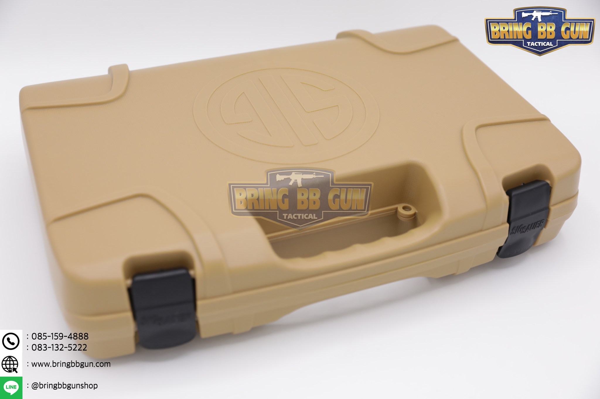กล่องปืนสั้น Sig Sauer (กล่องปืนสั้น B10) (เคสกันกระแทรก) (Lockable Pistol Case)