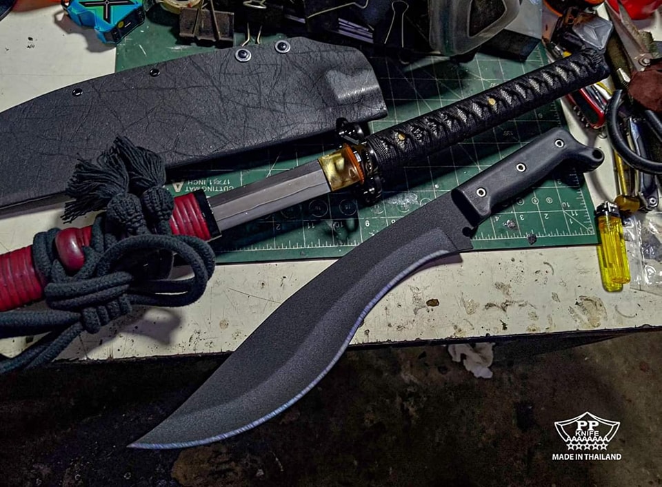 เสือทมิฬ:อีเหน็บ งานHandmade by PPKNIFE