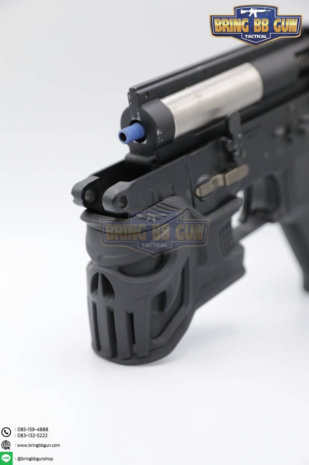 บ่อแม็กM4 F.A.B. MOJO (บ่อแม็กเปลี่ยนหน้ากากได้) (บ่อแม็ก Mojo) (Improved Mag-Well With Replaceable Grips)