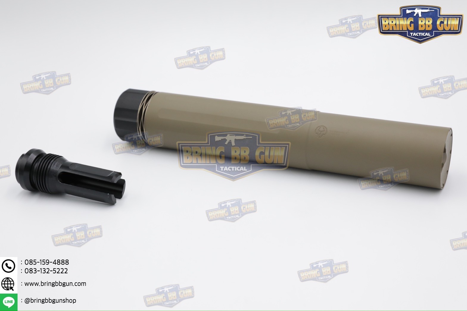 เก็บเสียง+ปลอกลดแสง ยี่ห้อ Dead Air รุ่น Sandman (Dead Air Sandman Silencer)