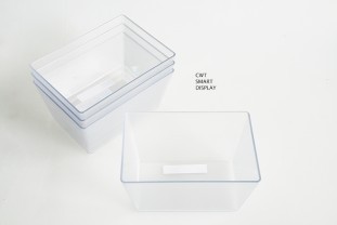 SYSTEM 32 (รูคู่) Tray2 ถาดพลาสติกสีใส