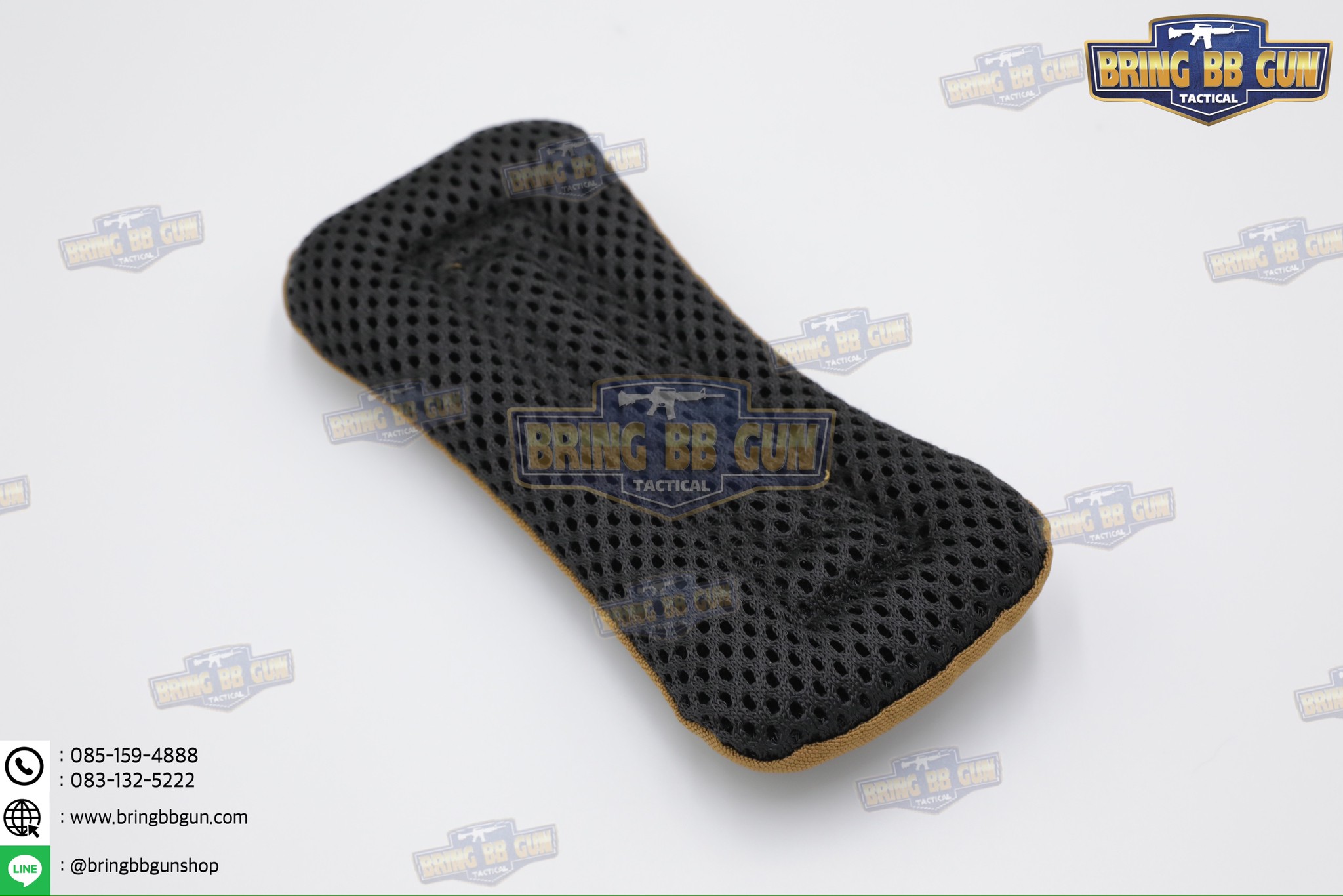 แผ่นรองบ่าติดเสื้อเวส รุ่น laser cut (แผ่นฟองน้ำรองบ่า) (Tactical Shoulder Pads) (Laser Cut Shoulder Pads)