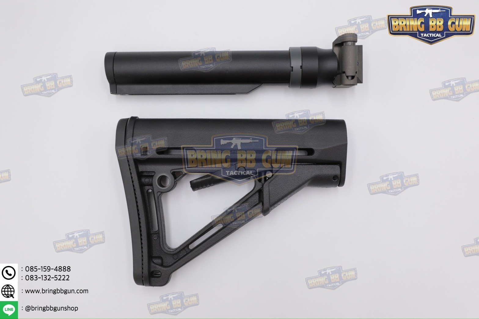 Adapterแบบพับได้แปลงท้ายระบบ1913ให้ใช้แกนพานท้ายทรงAR สำหรับ Sig Sauer MPX/MCX (1913 Interface Folding Knuckle) (Folding Stock Adapter for M1913 Rail) (Stock Adapter) (1913 Adapter) (Sig Sauer) (MCX) (MPX) (1913)