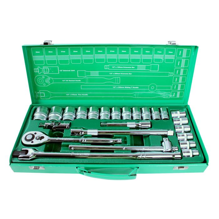 SK-42401M 24Pcs 1/2" Driver Socket Tool Set